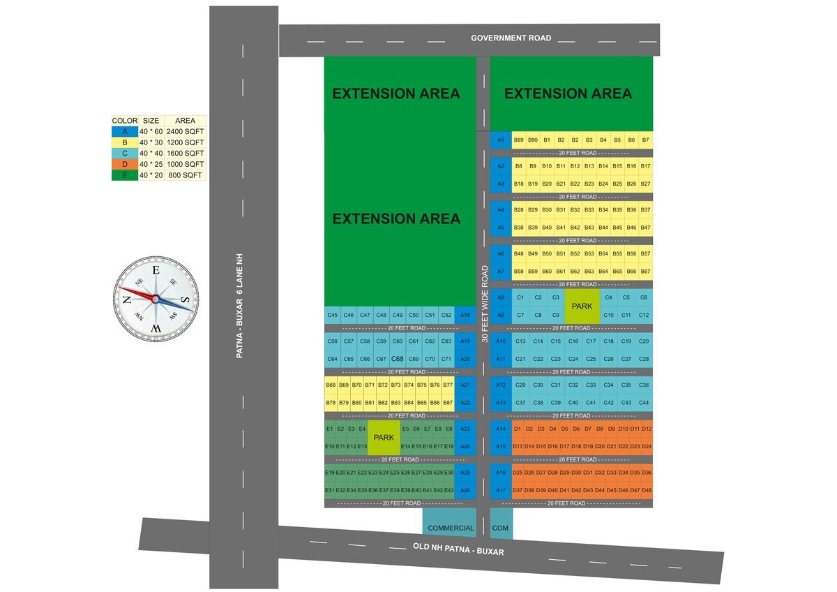 Imperial City Layout Plan – Pines Property